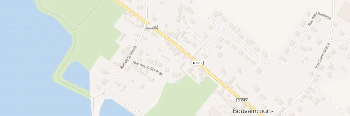 Plan du 136 Rue de la République à Bouvaincourt-sur-Bresle