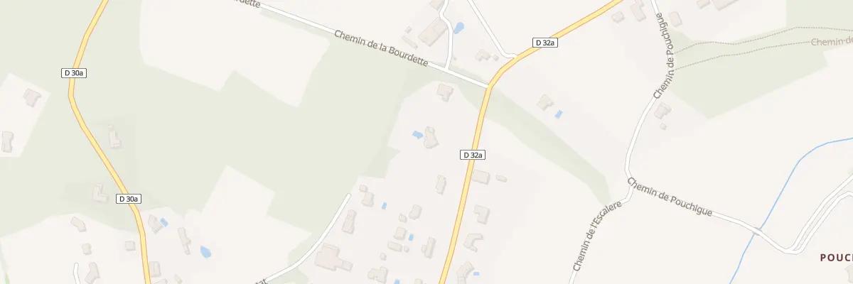Plan du 9006 Rte de la Magdeleine à Vacquiers