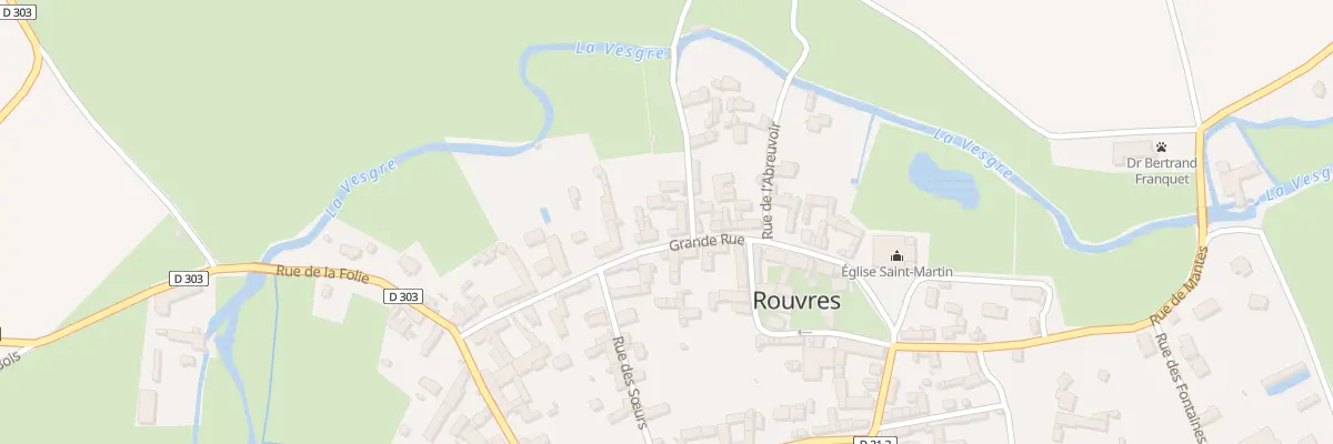 Plan du 20 Gr Gde Rue à Rouvres