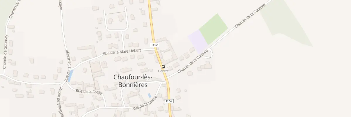 Plan du 23 Rte de Cravent à Chaufour-lès-Bonnières