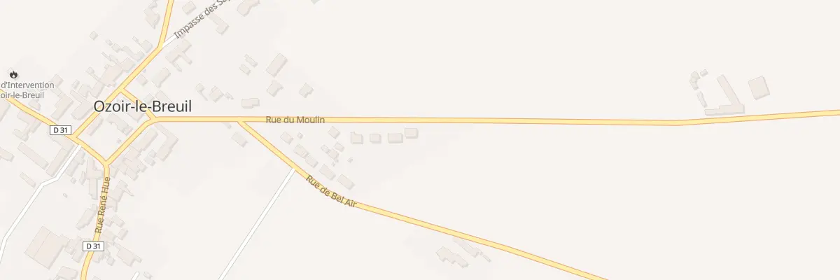 Plan du 7 Rue du Moulin à Villemaury