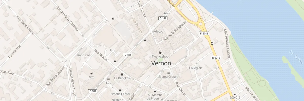 Plan du 37 Rue Carnot à Vernon