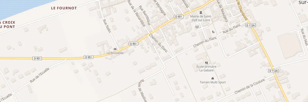 Plan du 6 Rte de Maslives à Saint-Dyé-sur-Loire