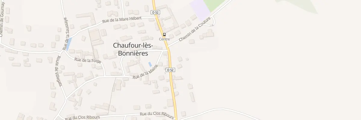Plan du 29 Rte de Cravent à Chaufour-lès-Bonnières