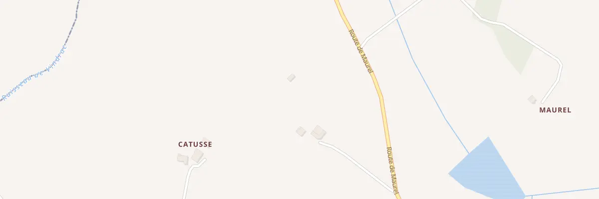 Plan du 730 Rte de Maurel à Montalzat