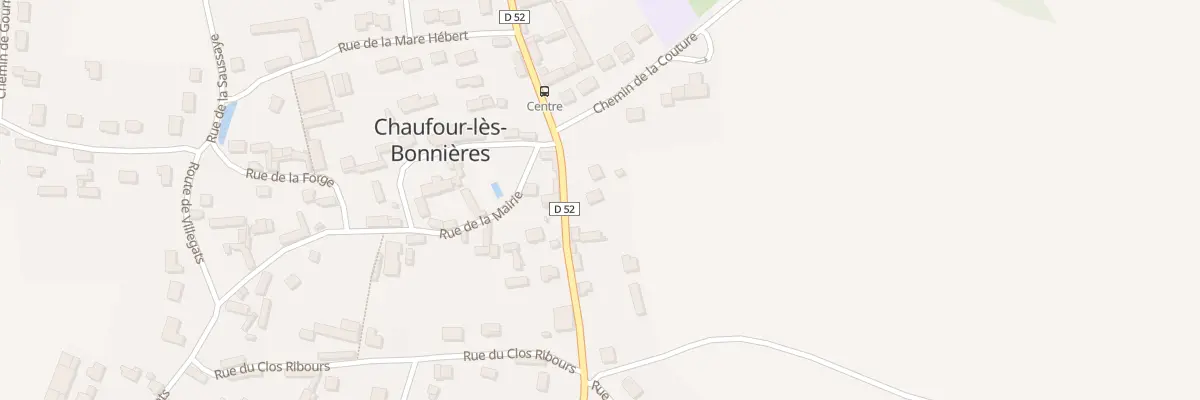 Plan du 31 Rte de Cravent à Chaufour-lès-Bonnières