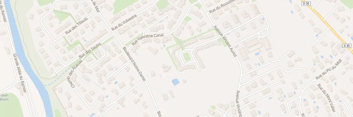 Plan du 19 Rue du Couserans à Auterive