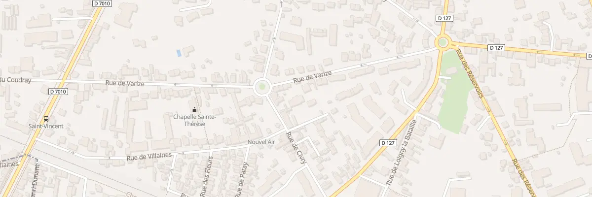 Plan du 19 Rue de Varize à Chartres