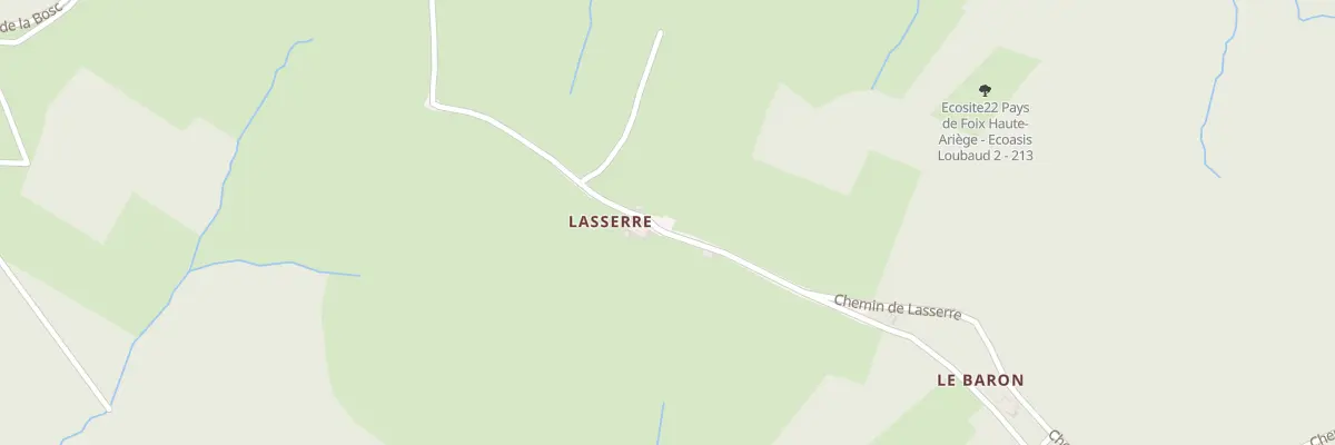 Plan du 116 Loubaud à Montégut-Plantaurel