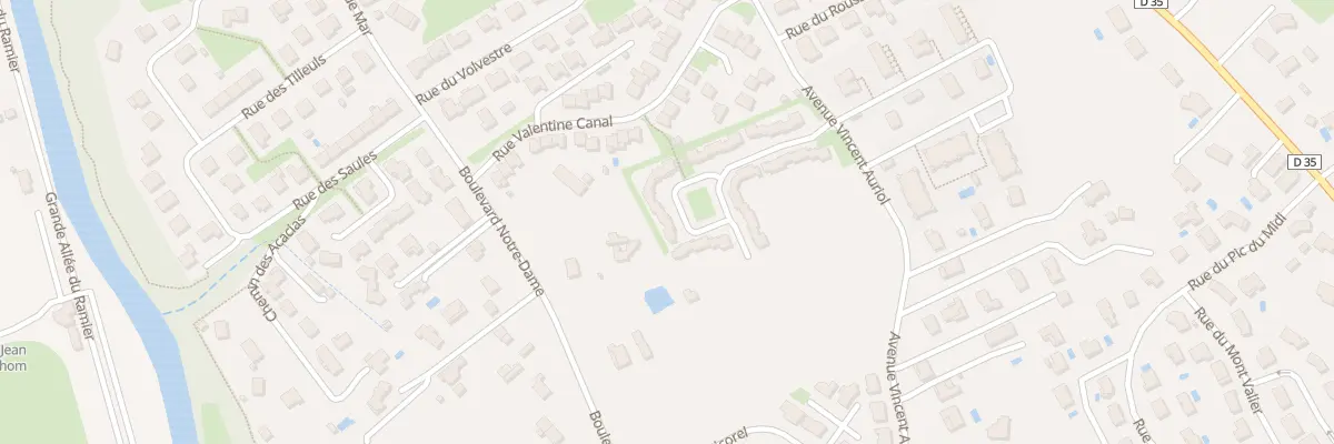 Plan du 18 Rue du Couserans à Auterive