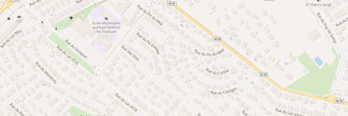 Plan du 8 Rue du Canigou à L’Union