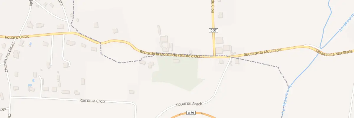 Plan du 80 Rte D’Ussac à Saint-Viance