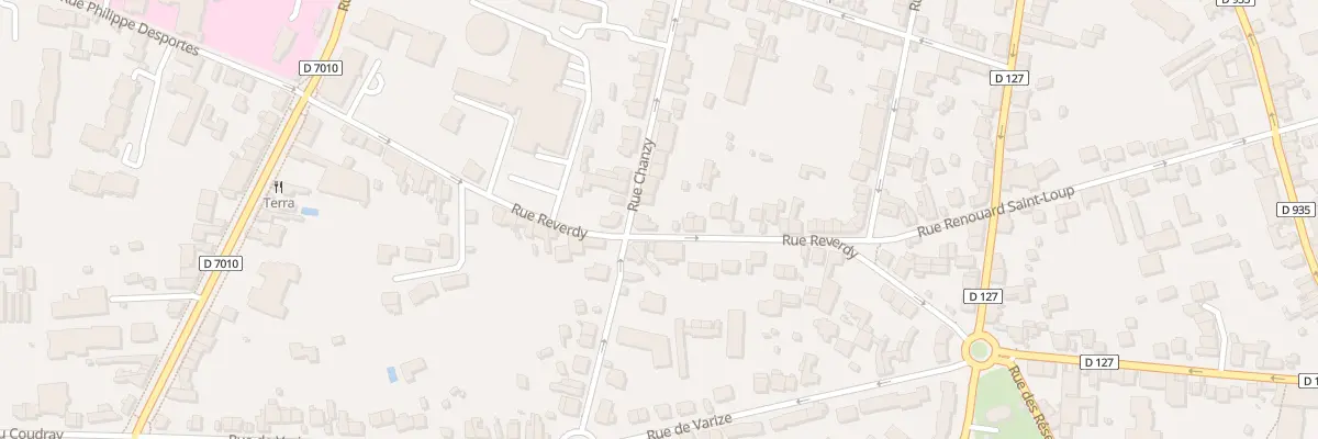 Plan du 49 Rue Chanzy à Chartres