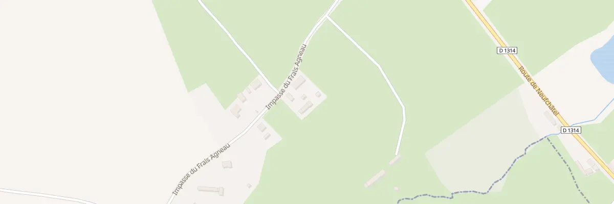 Plan du 5026 Le Frais Agneau à Bouelles