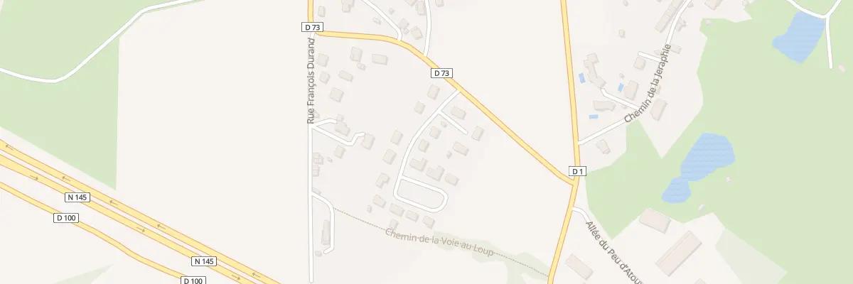 Plan du 9 Rue des Peyrillades à La Souterraine
