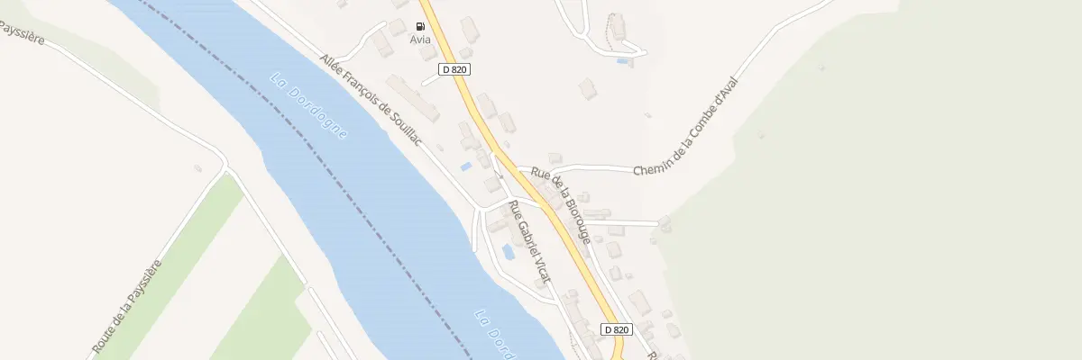Plan du 20 Av de Toulouse à Souillac