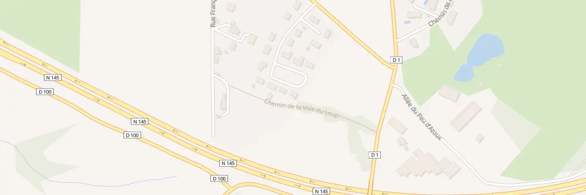 Plan du 20 Rue des Peyrillades à La Souterraine