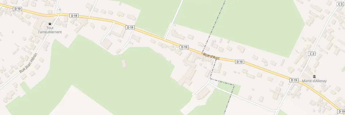 Plan du 99 Grande Rue à Friaucourt