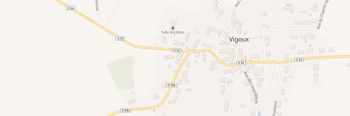 Plan du 2 Rue de la Croix à Vigoux