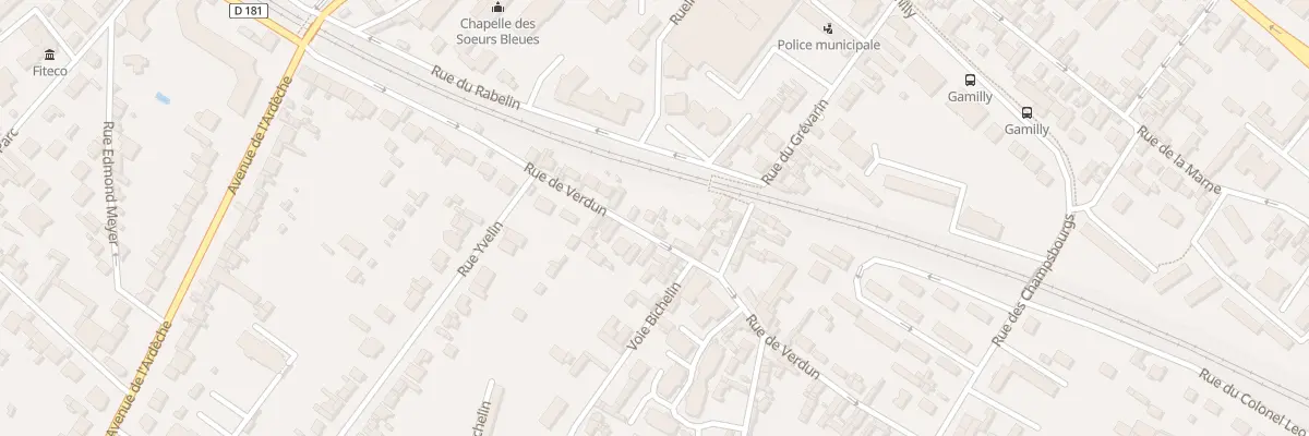 Plan du 136 Rue de Verdun à Vernon
