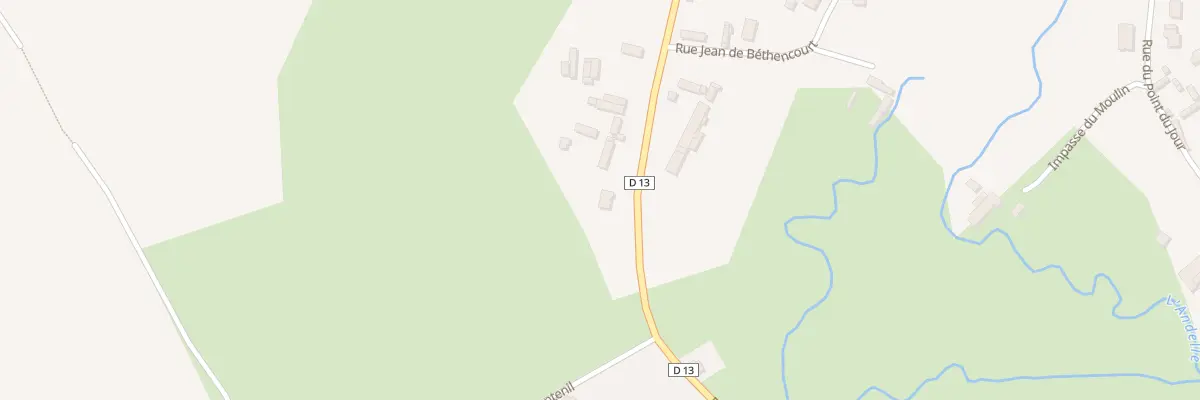 Plan du 443 Rte de Rouvray à Sigy-en-Bray