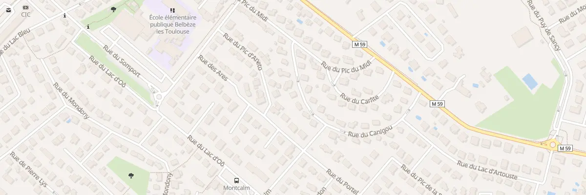 Plan du 12 Rue du Canigou à L’Union