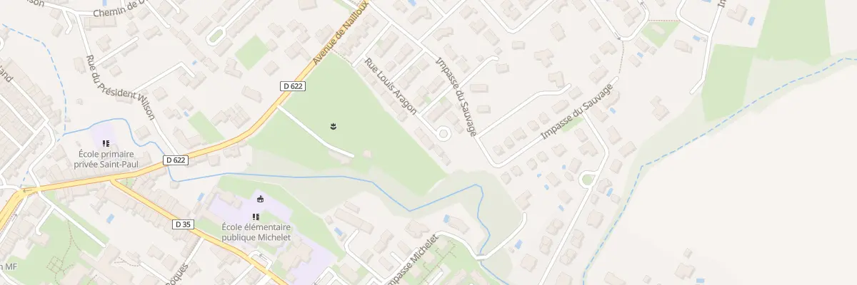 Plan du 5002F Av de Nailloux à Auterive
