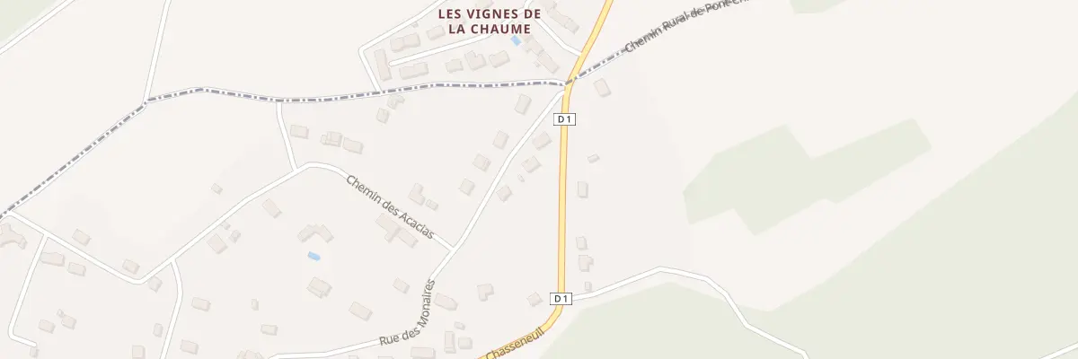 Plan du 4 Rue des Monaires au Pont-Chrétien-Chabenet