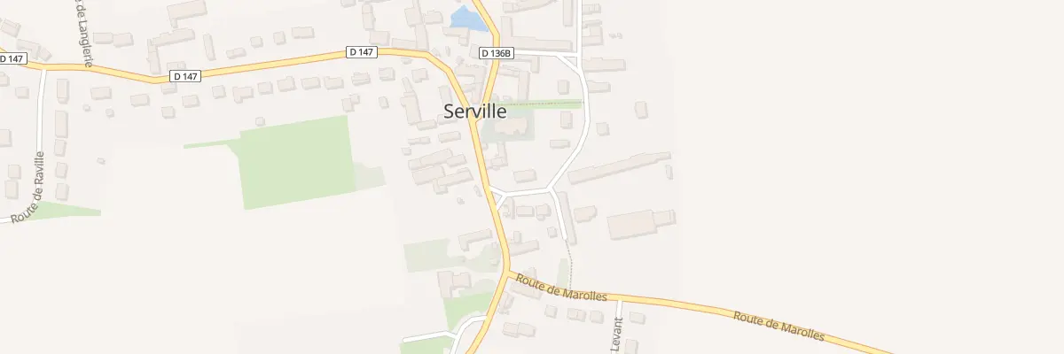 Plan du 1 Rue de la Liberté à Serville