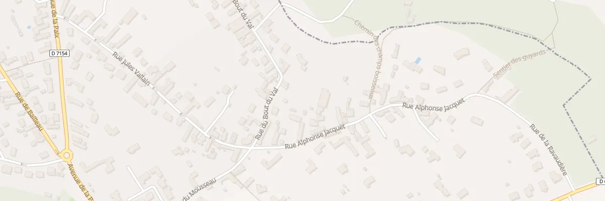 Plan du 5 Rue Alphonse Jacquet à Lèves