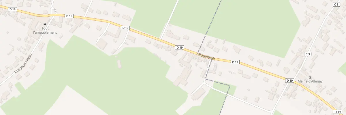 Plan du 101 Grande Rue à Friaucourt
