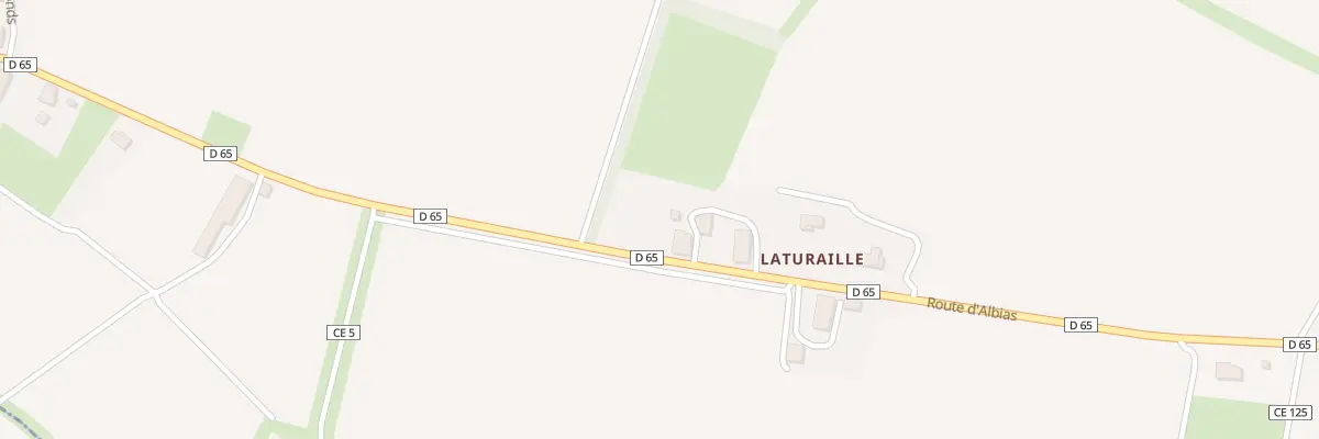 Plan du 3210 Rte d’Albias à Nègrepelisse