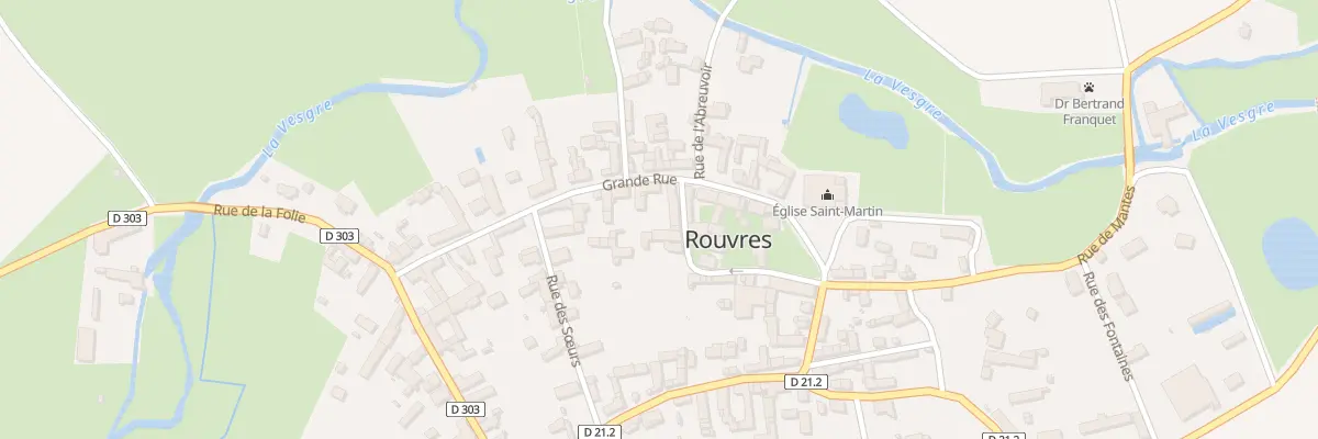 Plan du 15 Gr Gde Rue à Rouvres
