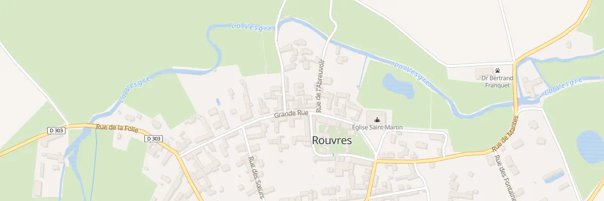 Plan du 51 Gr Gde Rue à Rouvres