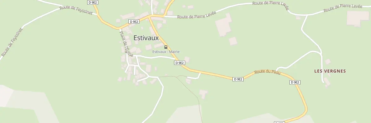 Plan du 5007A Le Bourg à Estivaux