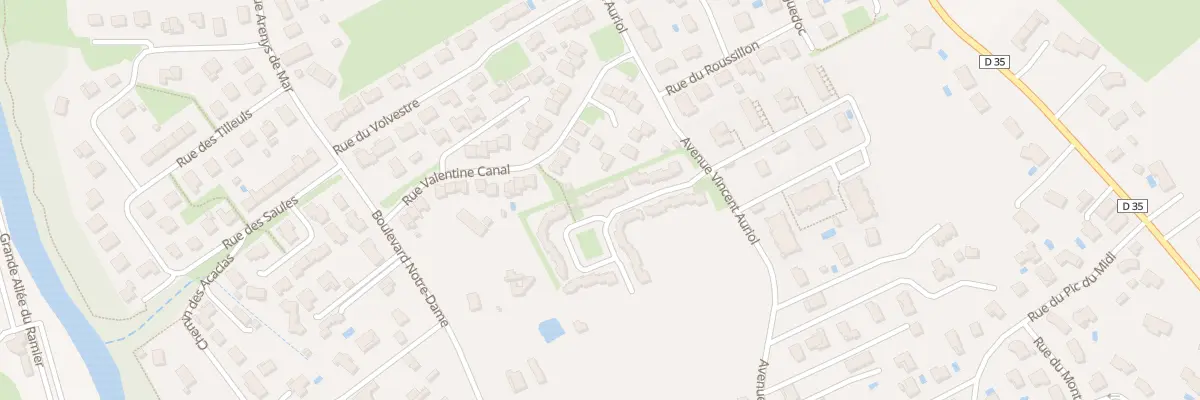 Plan du 24 Rue du Couserans à Auterive