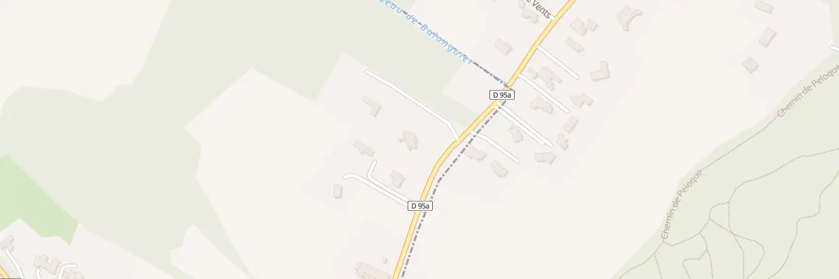 Plan du 33 Rte de Rebigue à Mervilla