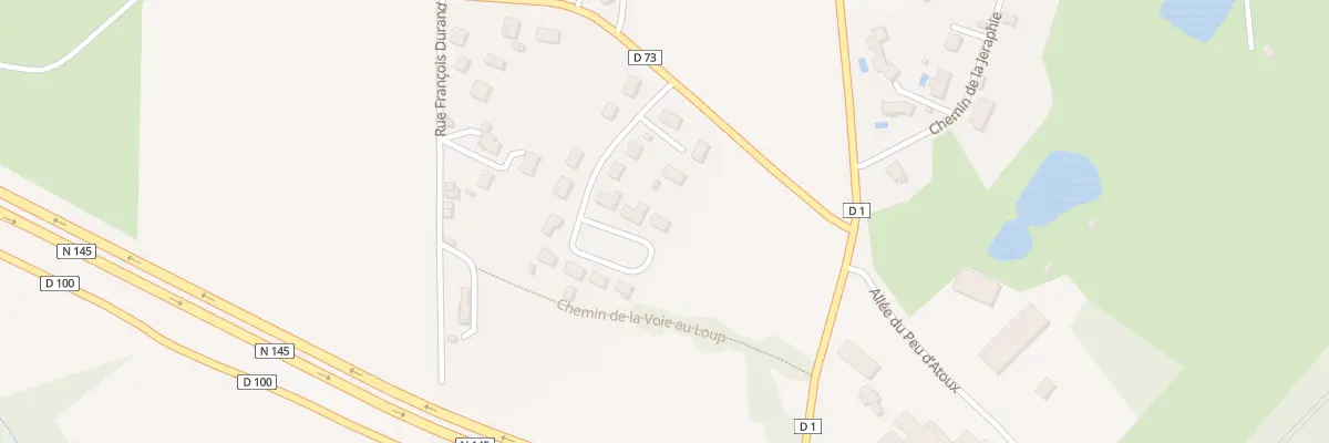 Plan du 15 Rue des Peyrillades à La Souterraine