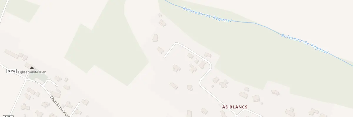 Plan du 17B Che d’As Blanc à Rebigue