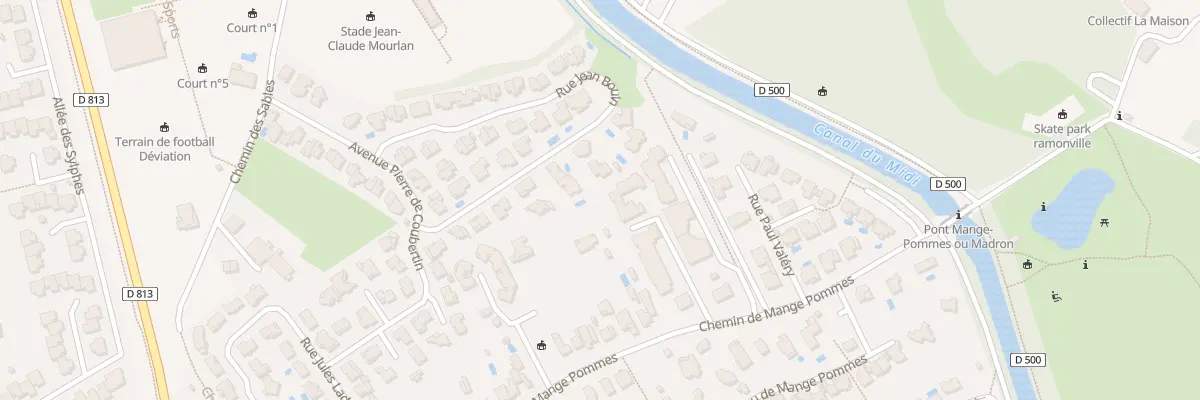Plan du 49 Che de Mangepommes à Ramonville-Saint-Agne