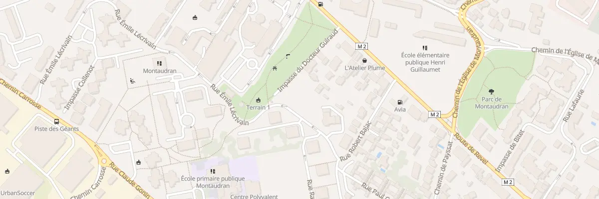 Plan du 41 Rue Emile Lecrivain à Toulouse