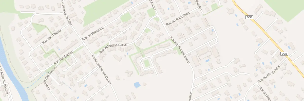 Plan du 25 Rue du Couserans à Auterive