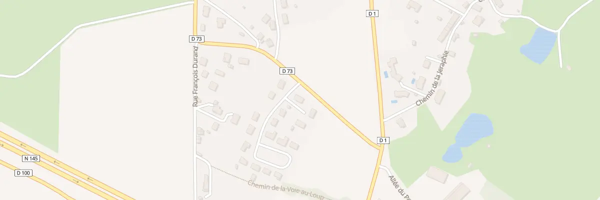 Plan du 1 Rue des Peyrillades à La Souterraine