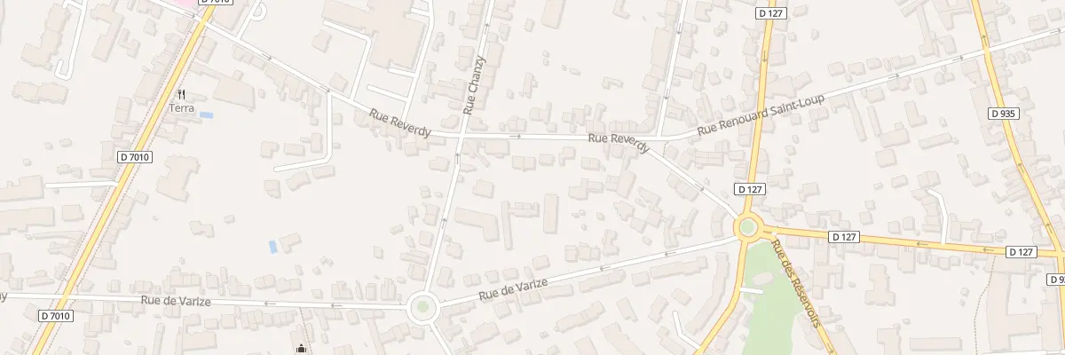 Plan du 61 Rue de Reverdy à Chartres