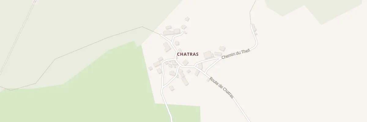 Plan du 5263 Chatras à Estivaux