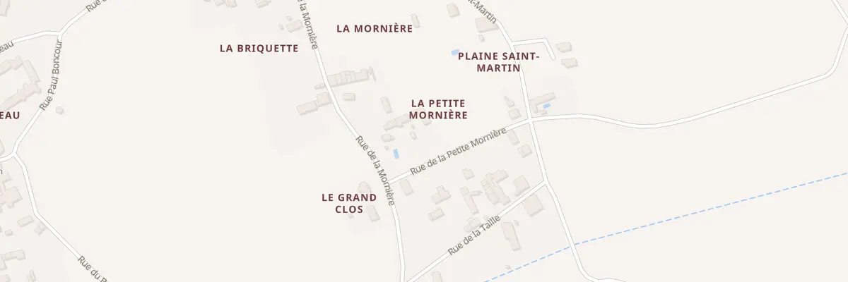 Plan du 63 Rue de la Petite Mornière à Chémery