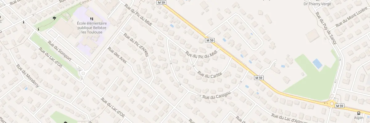 Plan du 2 Rue du Carlitte à L’Union
