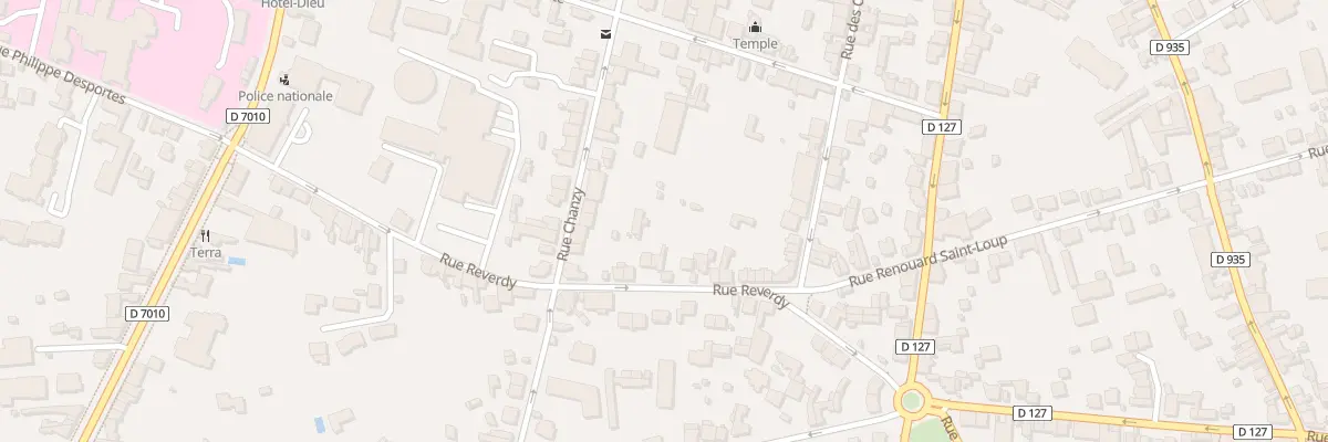 Plan du 48 Rue de Reverdy à Chartres