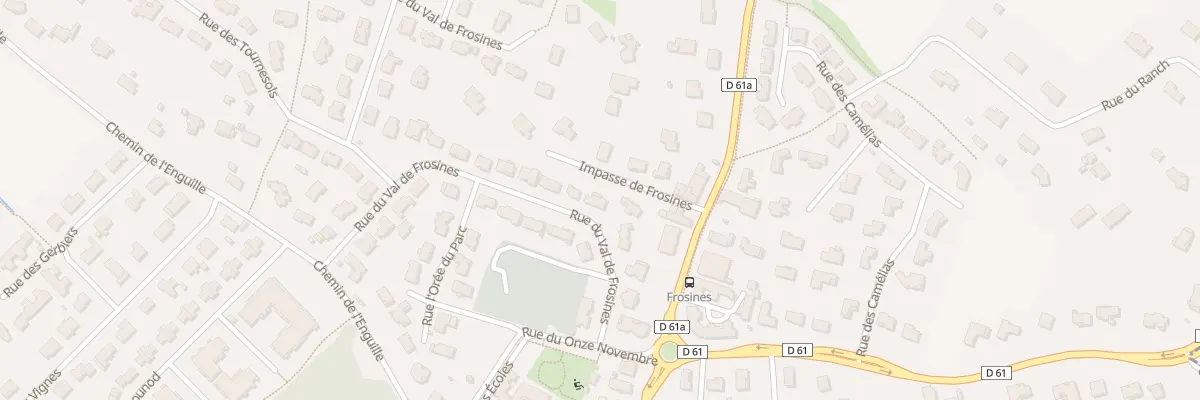 Plan du 7 Rue du Val de Frosines à Saint-Geniès-Bellevue