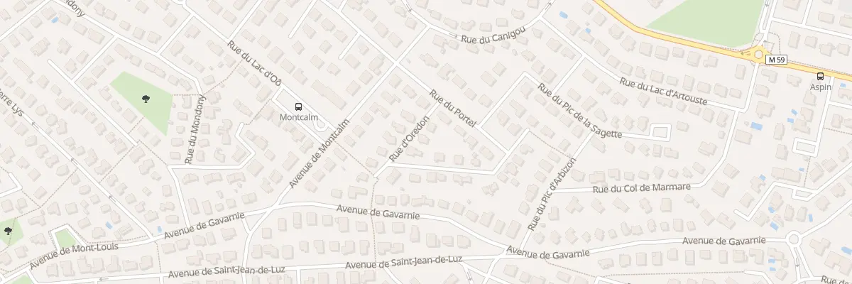 Plan du 6 Rue d’Oredon à L’Union